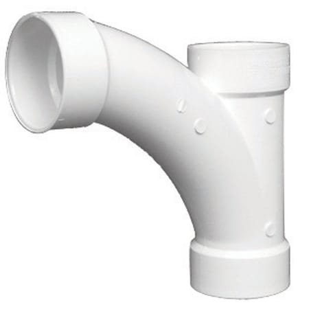 Charlotte Pipe And Foundry Charlotte Pipe Schedule 40 1-1/2 in. Hub X 1-1/2 in. D Hub PVC Long Turn Wye 1 pk PVC005010600